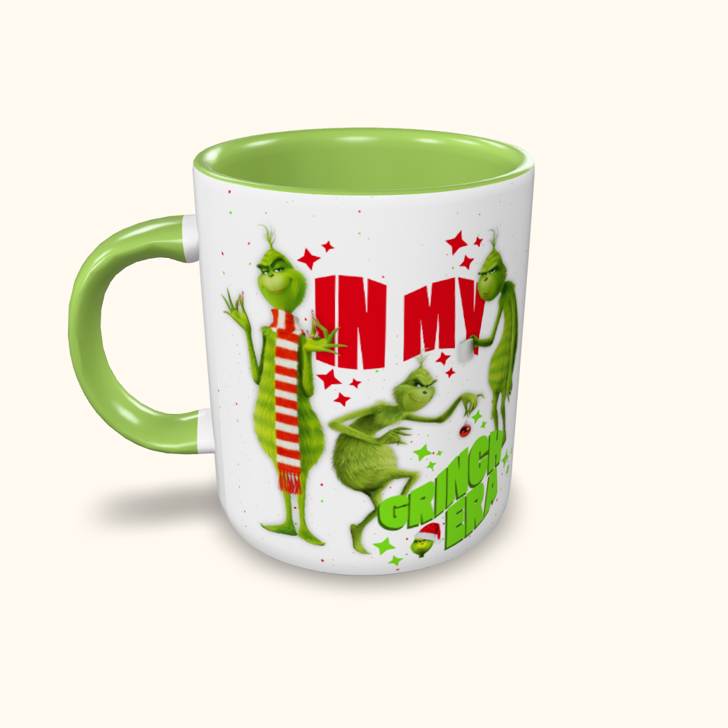 Caneca de Cerâmica Natal - In My Grinch Era