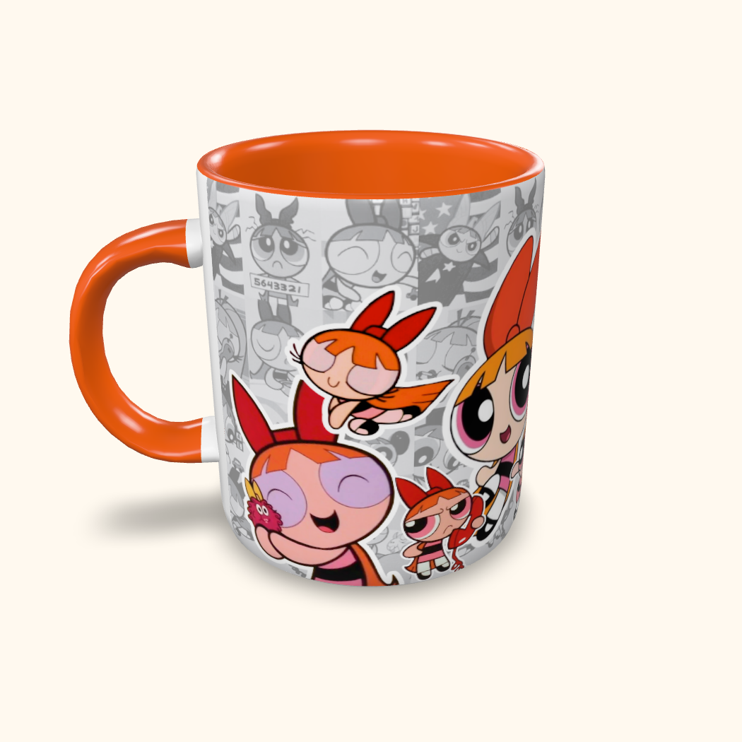 Caneca de Cerâmica Meninas Super Poderosas - Florzinha