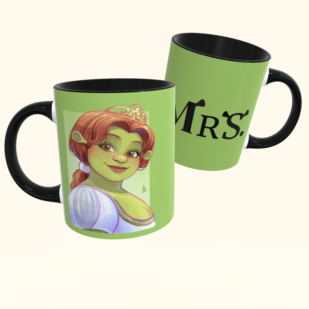 Caneca de Cerâmica Dia dos Namorados - Mrs Fiona