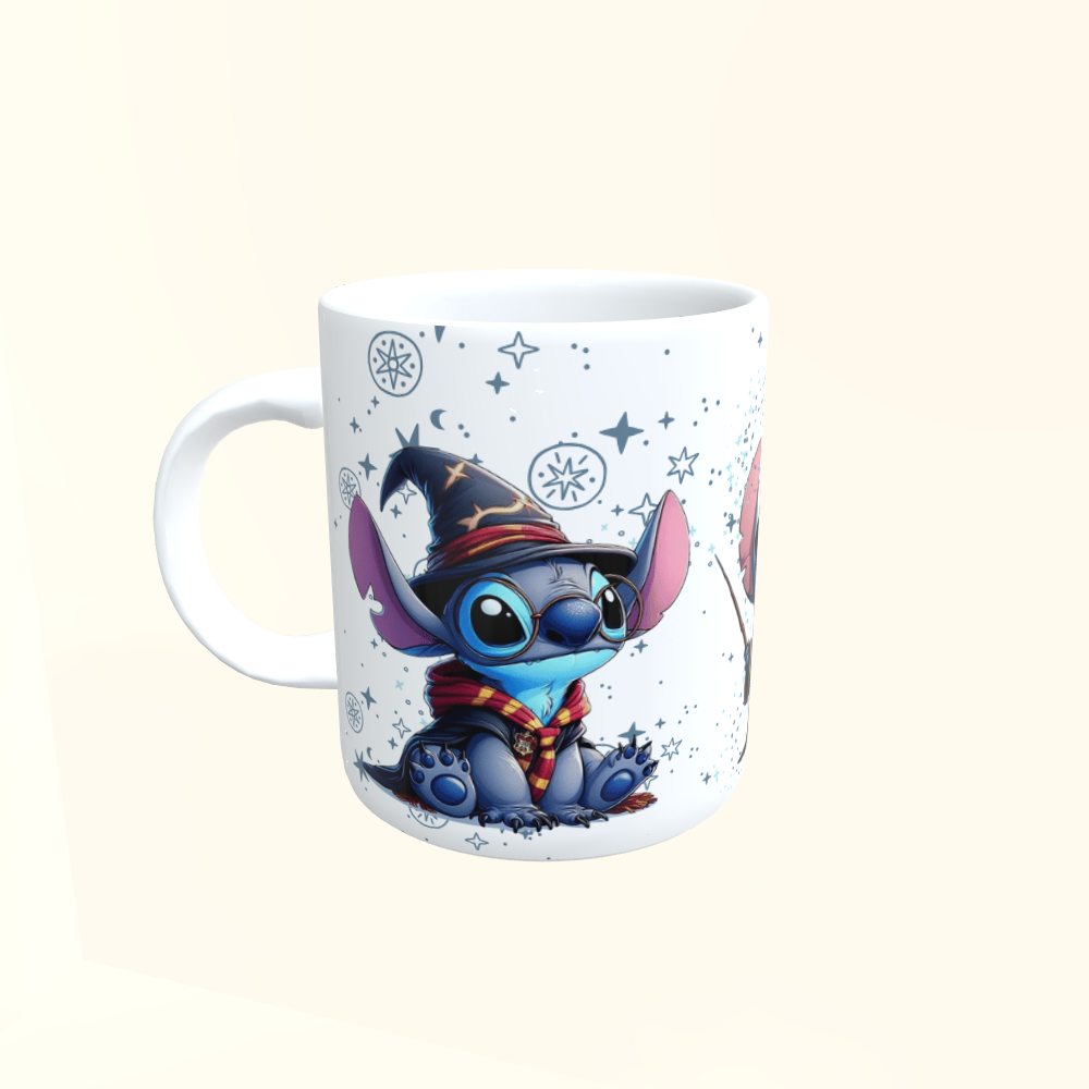 Caneca de Cerâmica Filmes - Stitch Potter