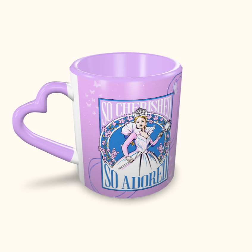 Caneca de Cerâmica Filmes - Cartaz Glinda So Adored
