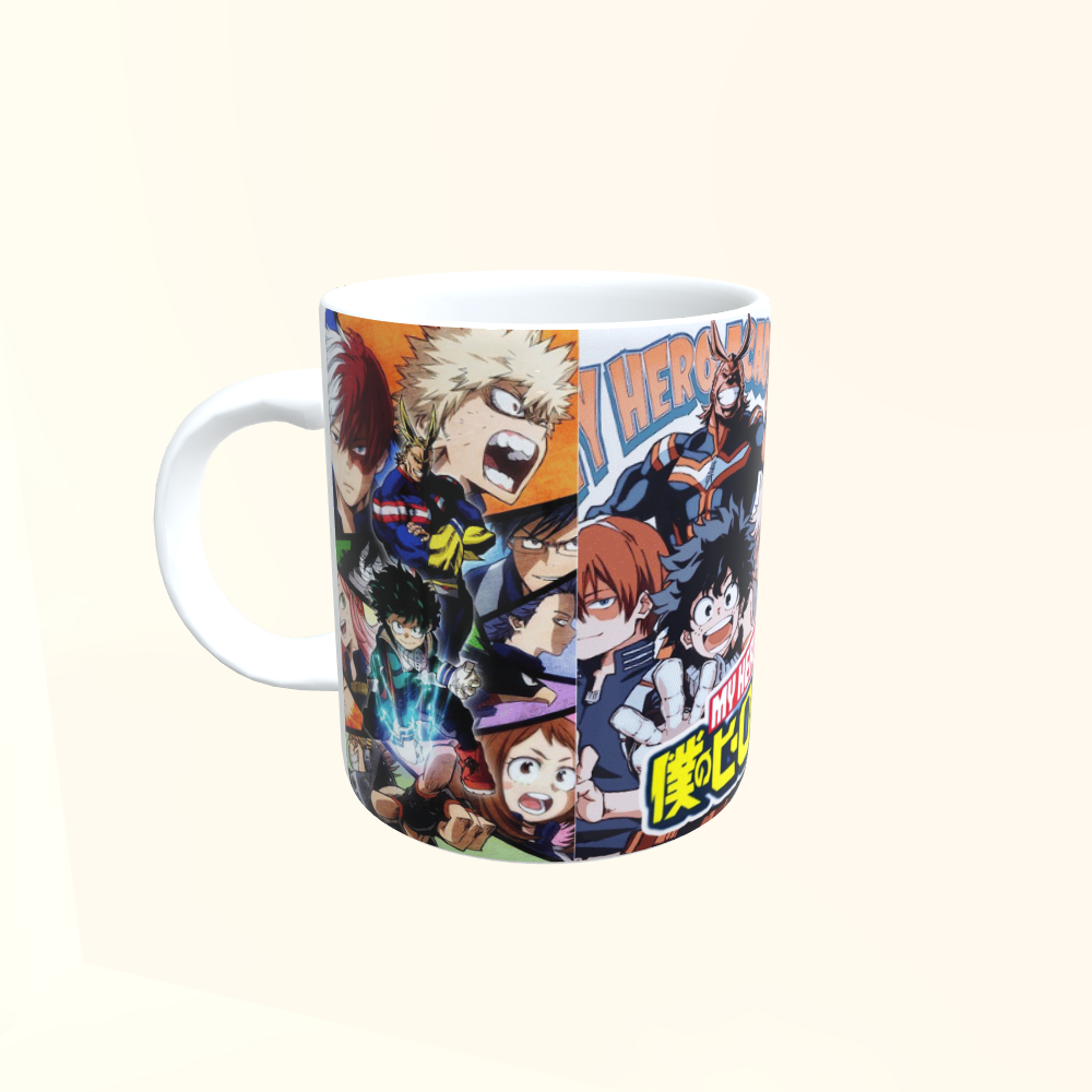Caneca de Cerâmica Animes - My Hero Academia - Boku No Hero