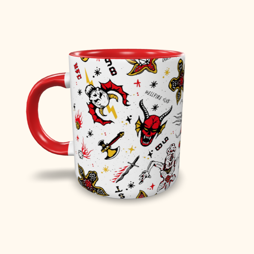 Caneca de Cerâmica Stranger Things - HFC