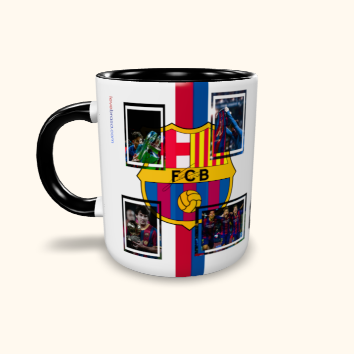 Caneca de Cerâmica Messi - Barcelona