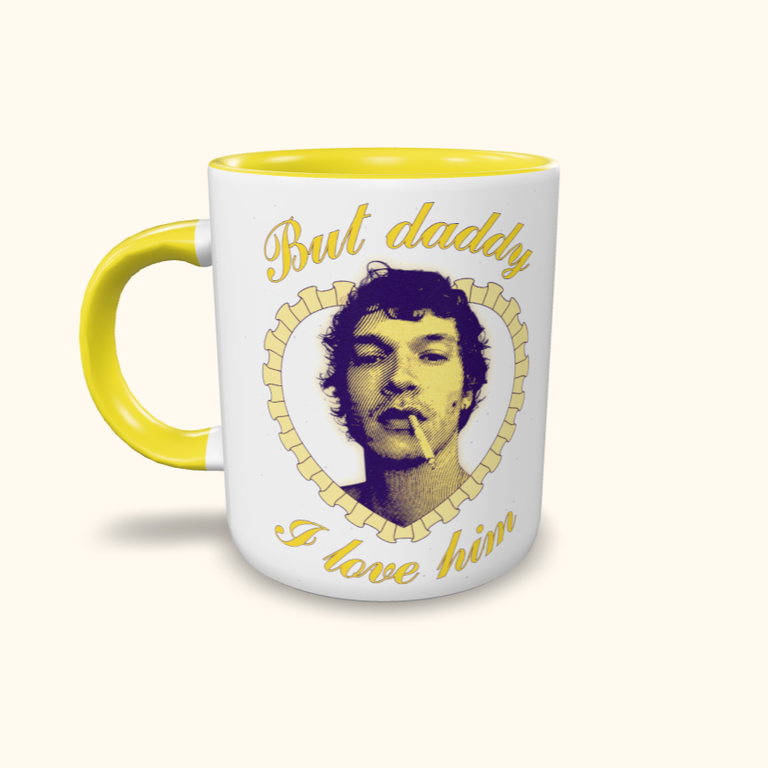 Caneca de Cerâmica Heated Rivalry - But daddy i love him - Connor Storrie