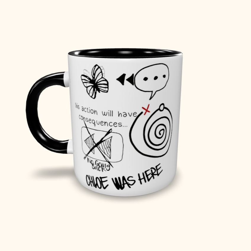Caneca de Cerâmica Life is Strange - Chloe was here