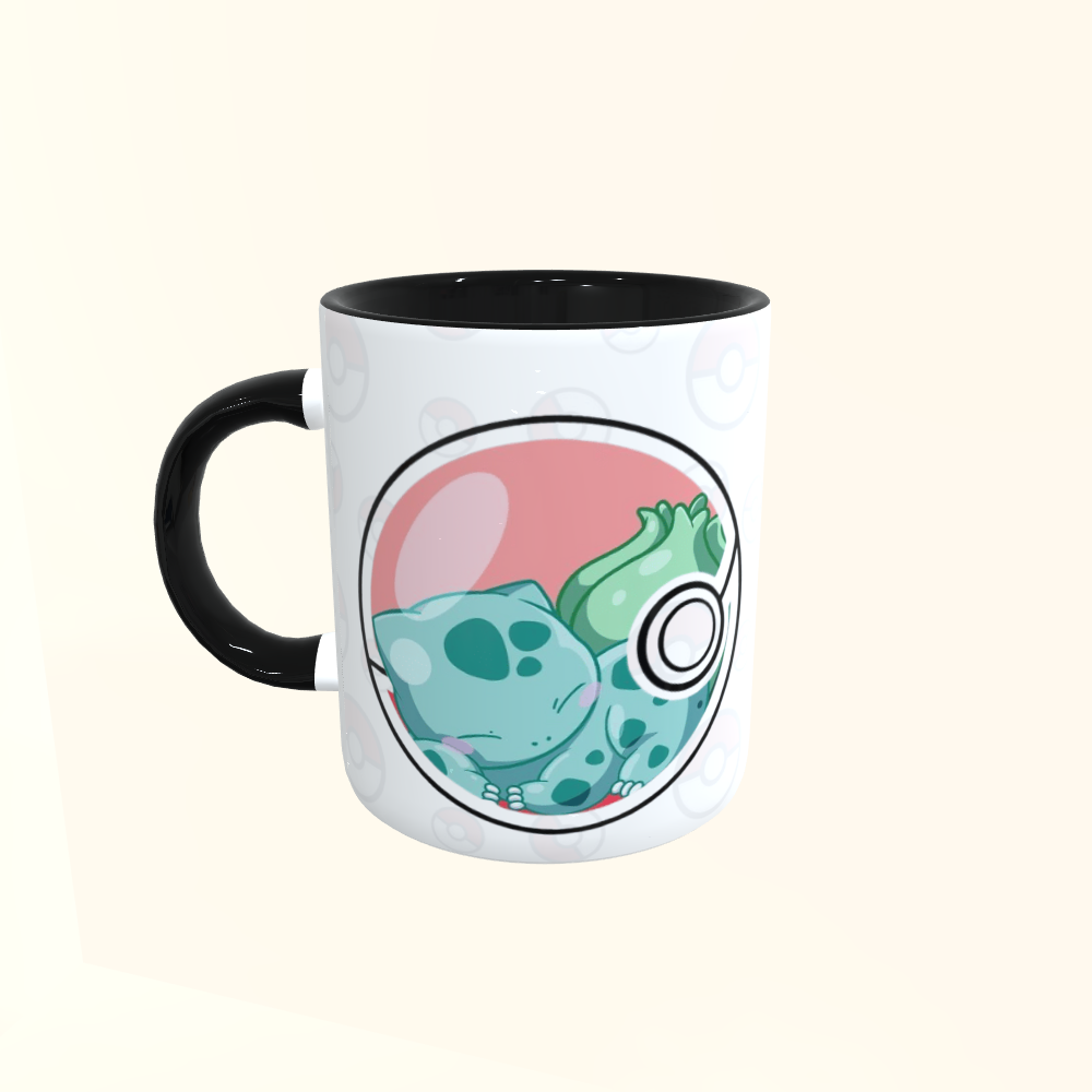 Caneca de Cerâmica Pokémon - Bulbassauro