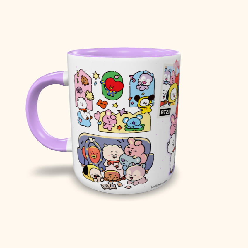 Caneca de Cerâmica BT21 2023