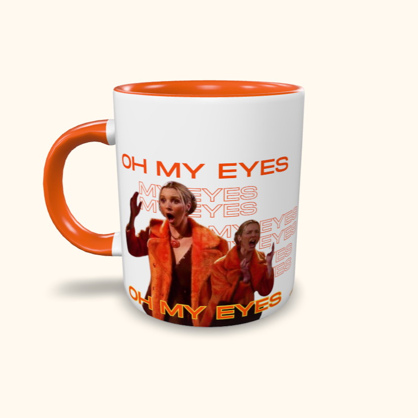 Caneca de Cerâmica Friends - Oh My Eyes