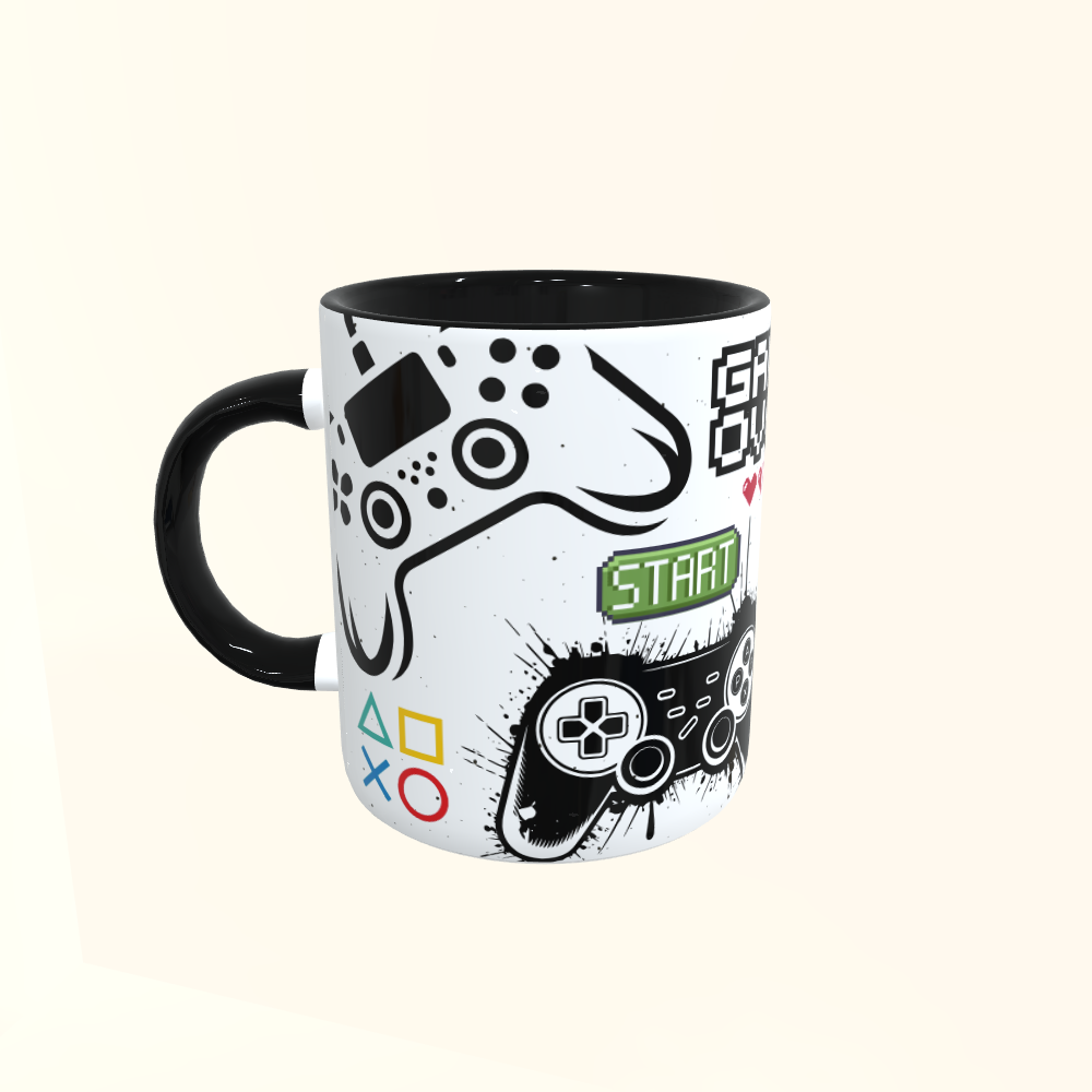 Caneca de Cerâmica Personalizada Gamer