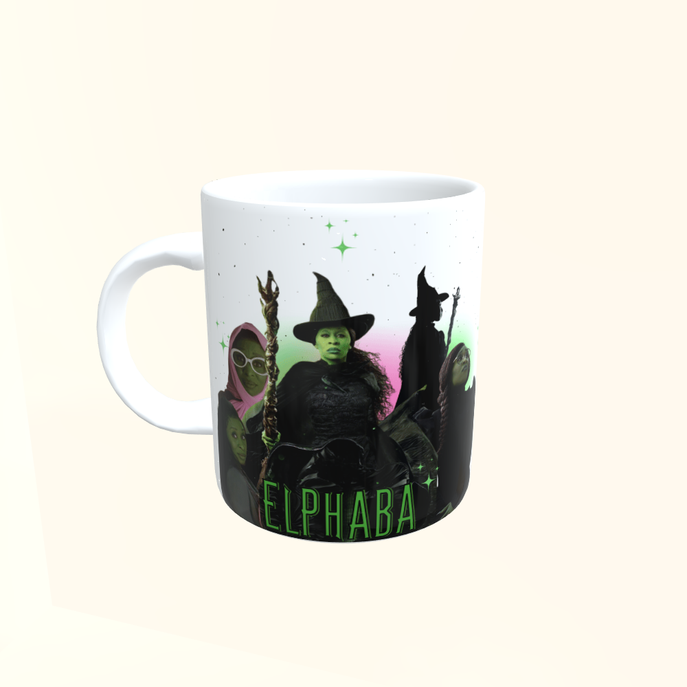 Caneca de Cerâmica Filmes - Wicked - Elphaba