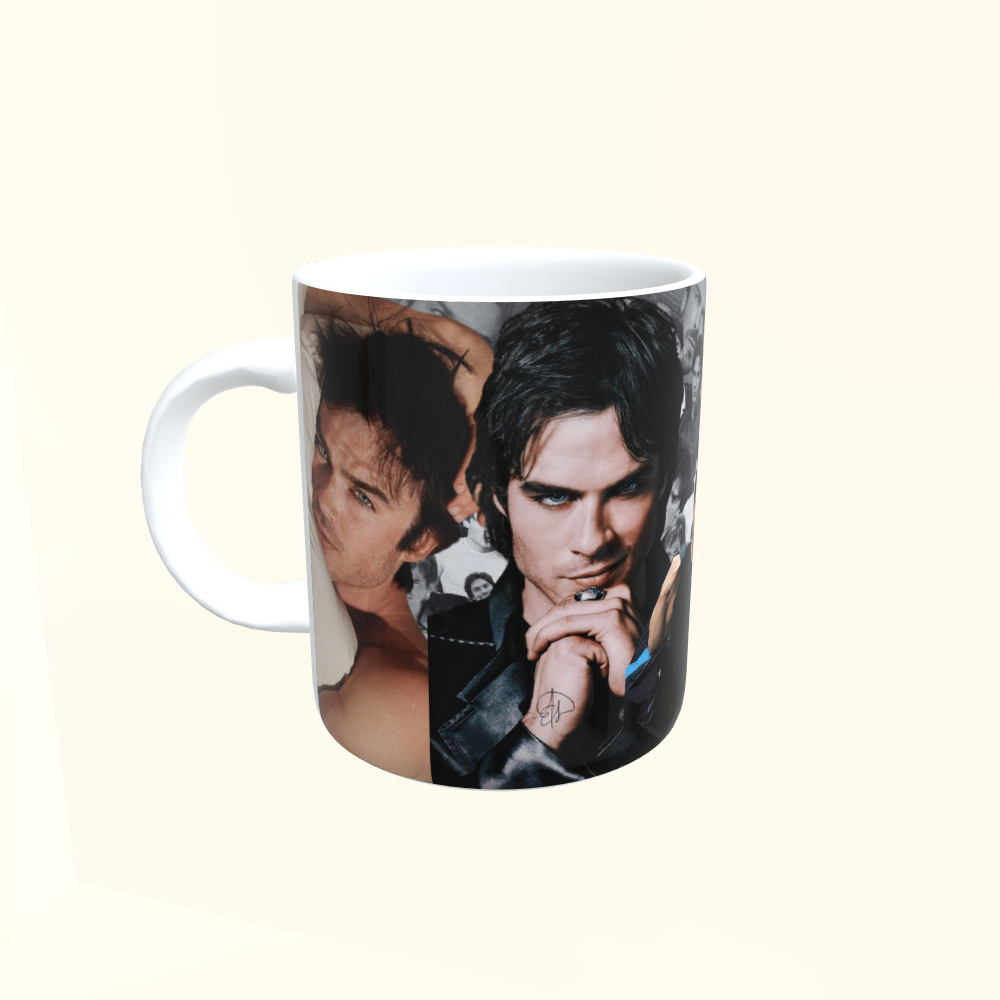 Caneca de Cerâmica Artistas - Ian Somerhalder