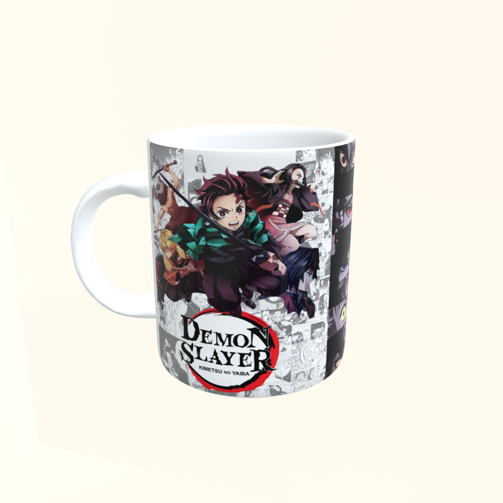 Caneca de Cerâmica Animes - Demon Slayer - Kimetsu no Yaiba