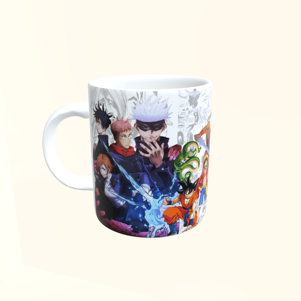 Caneca de Cerâmica Animes - Diversos