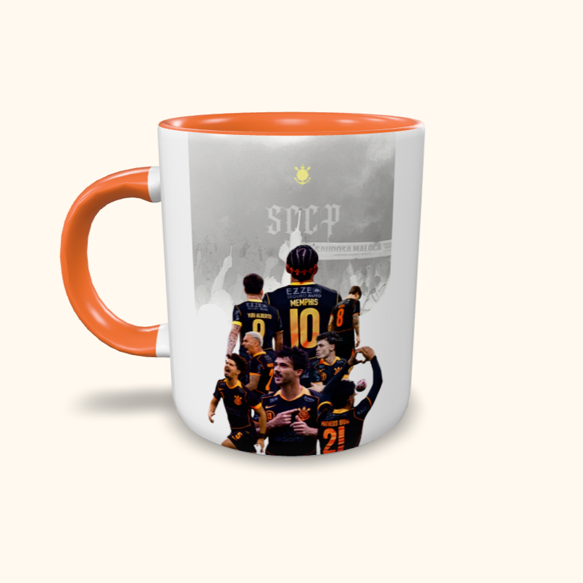 Caneca de Cerâmica Corinthians Total 90
