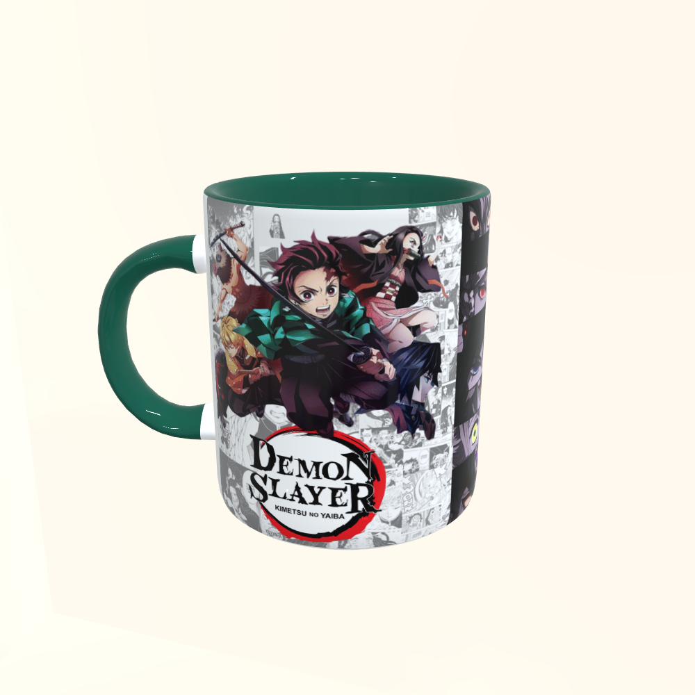 Caneca de Cerâmica Animes - Demon Slayer - Kimetsu no Yaiba