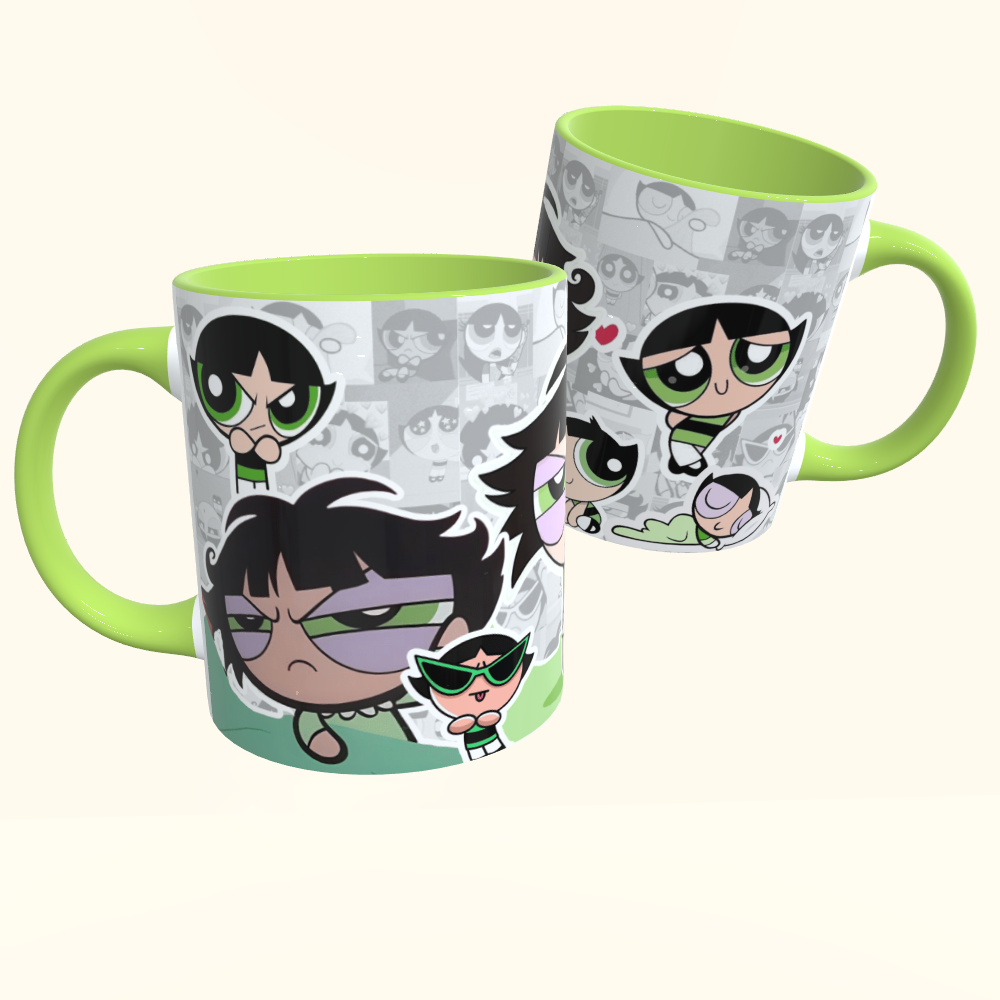 Caneca de Cerâmica Meninas Super Poderosas - Docinho