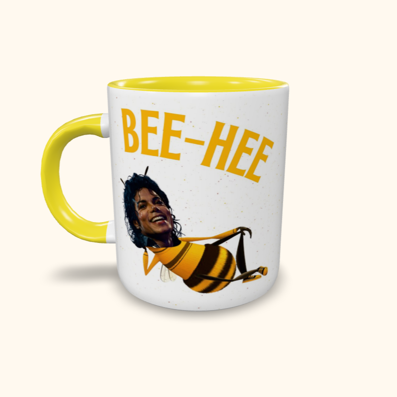Caneca de Cerâmica Michael Jackson BeeHee