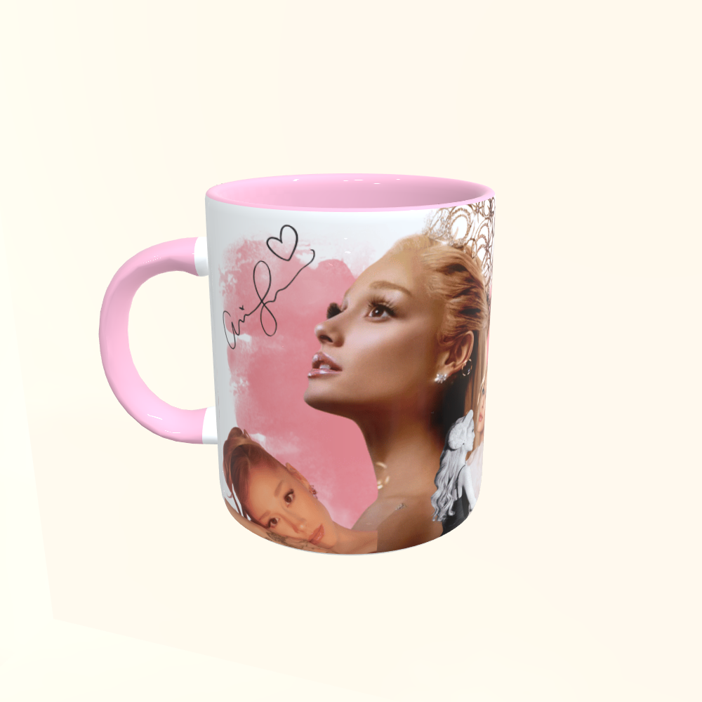 Caneca de Cerâmica Artistas - Ariana Grande