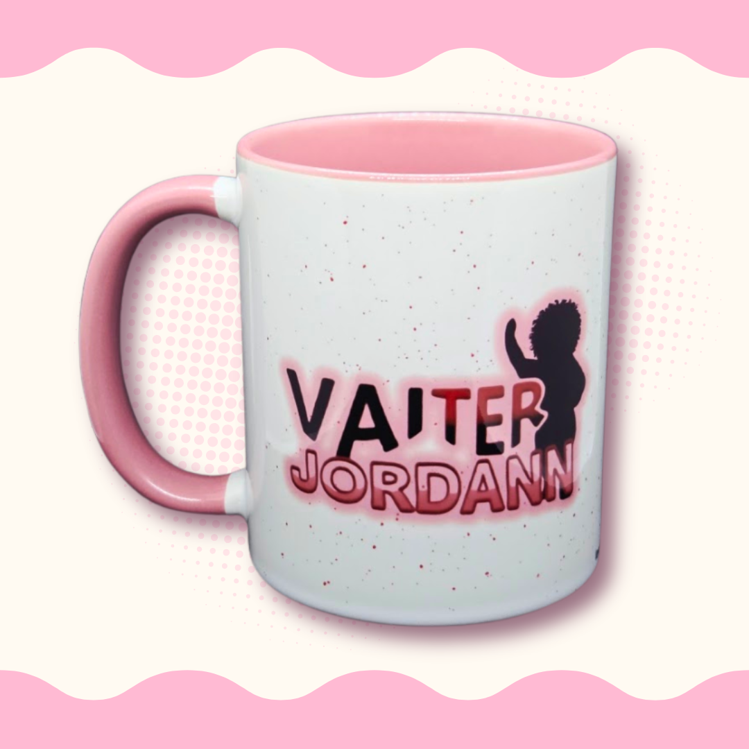 Caneca de Cerâmica Jordann - Vai ter Jordann Árabe