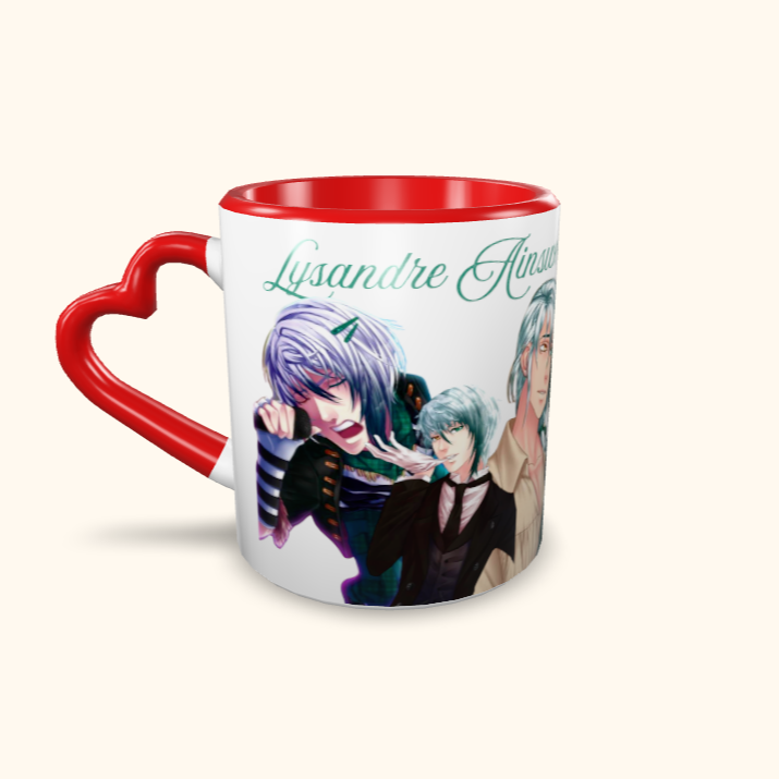 Caneca de Cerâmica I Love My Boyfriend - Amor Doce - Lysandre Ainsworth