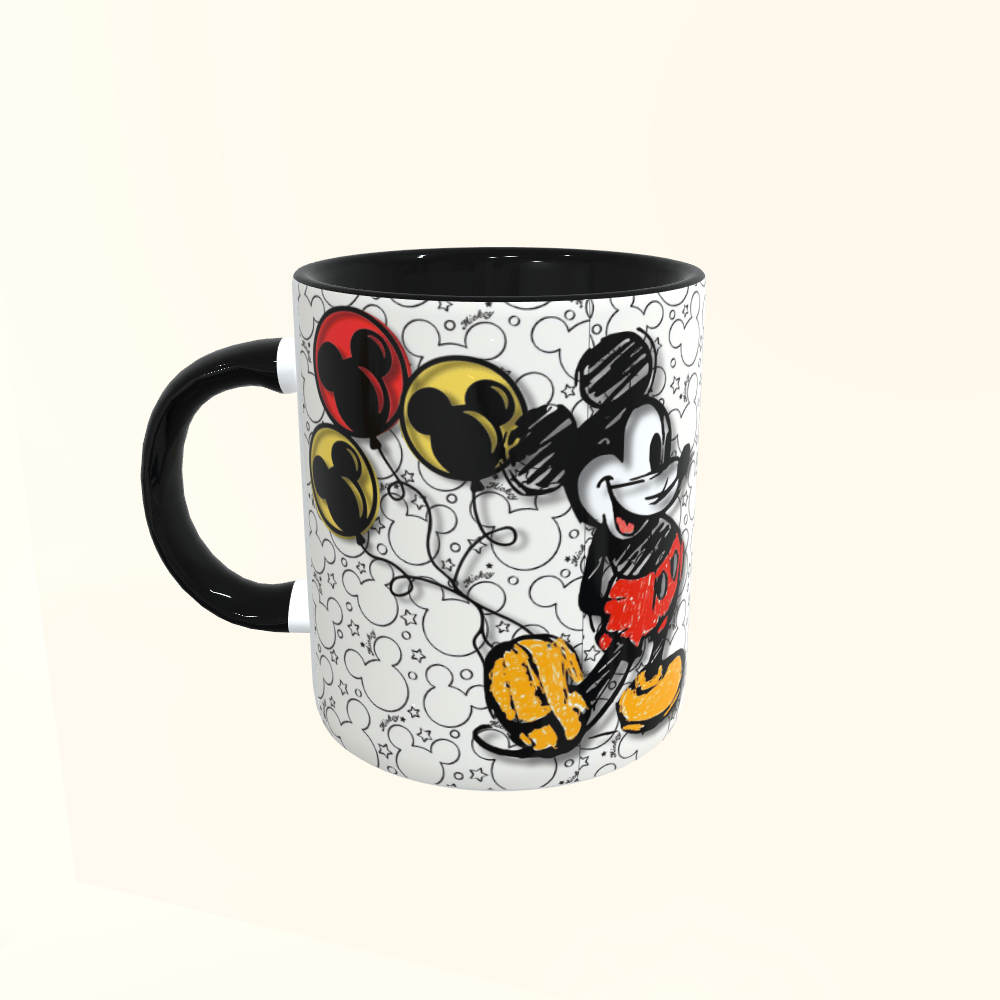 Caneca de Cerâmica Mickey