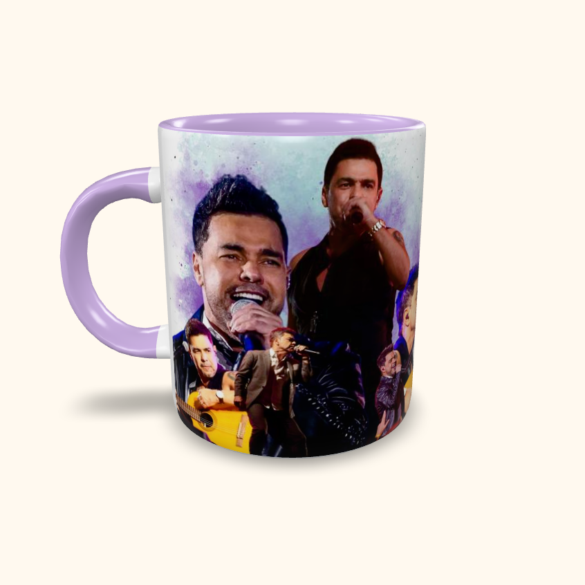 Caneca de Cerâmica Artistas - Zezé Di Camargo