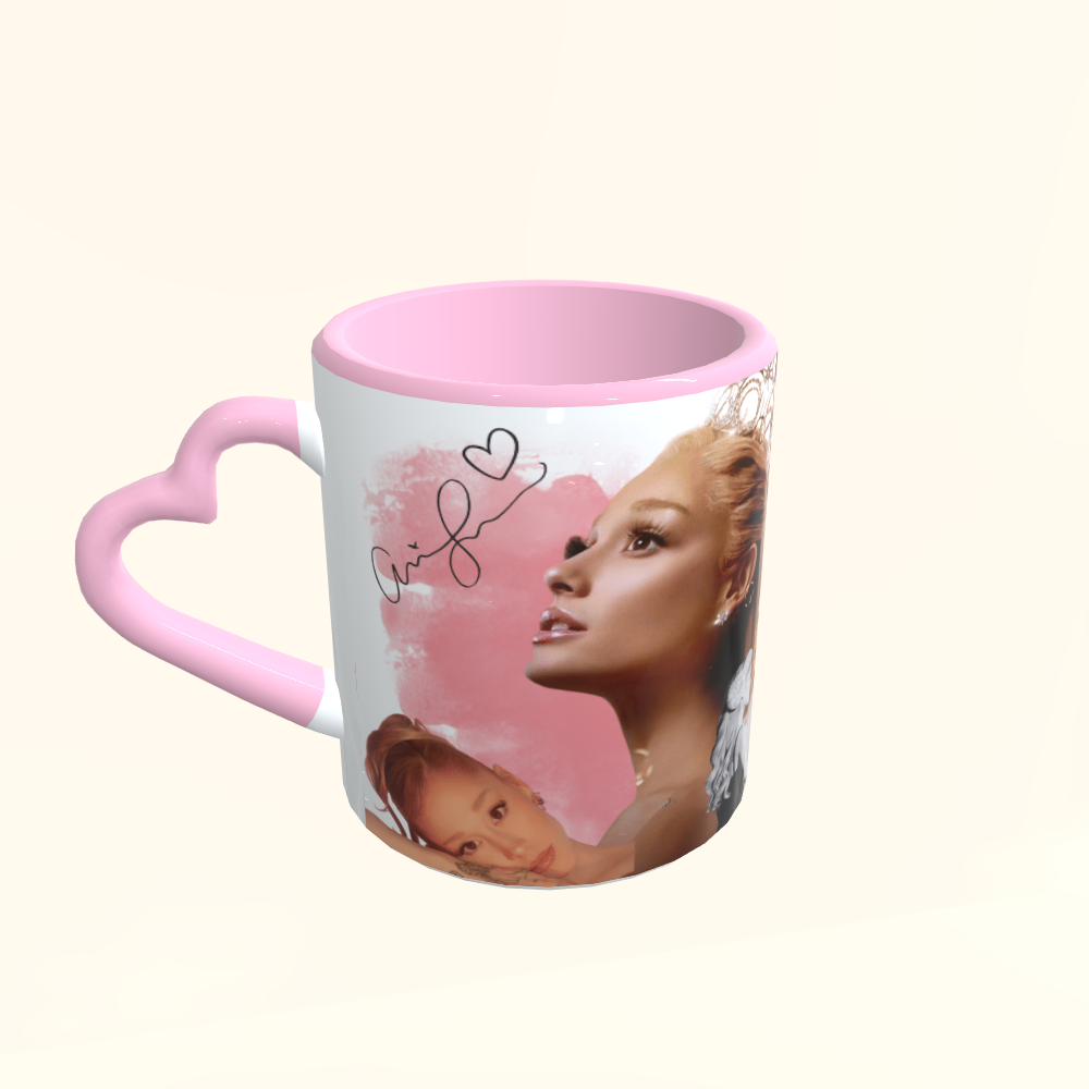Caneca de Cerâmica Artistas - Ariana Grande