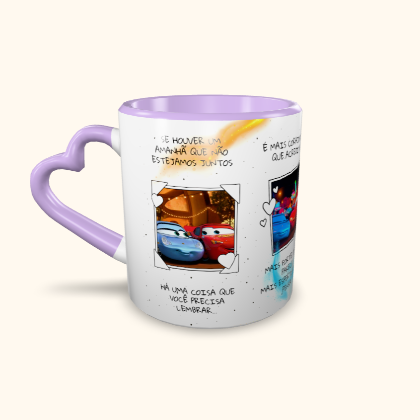 Caneca de Cerâmica Dia dos Namorados - McQueen & Sally