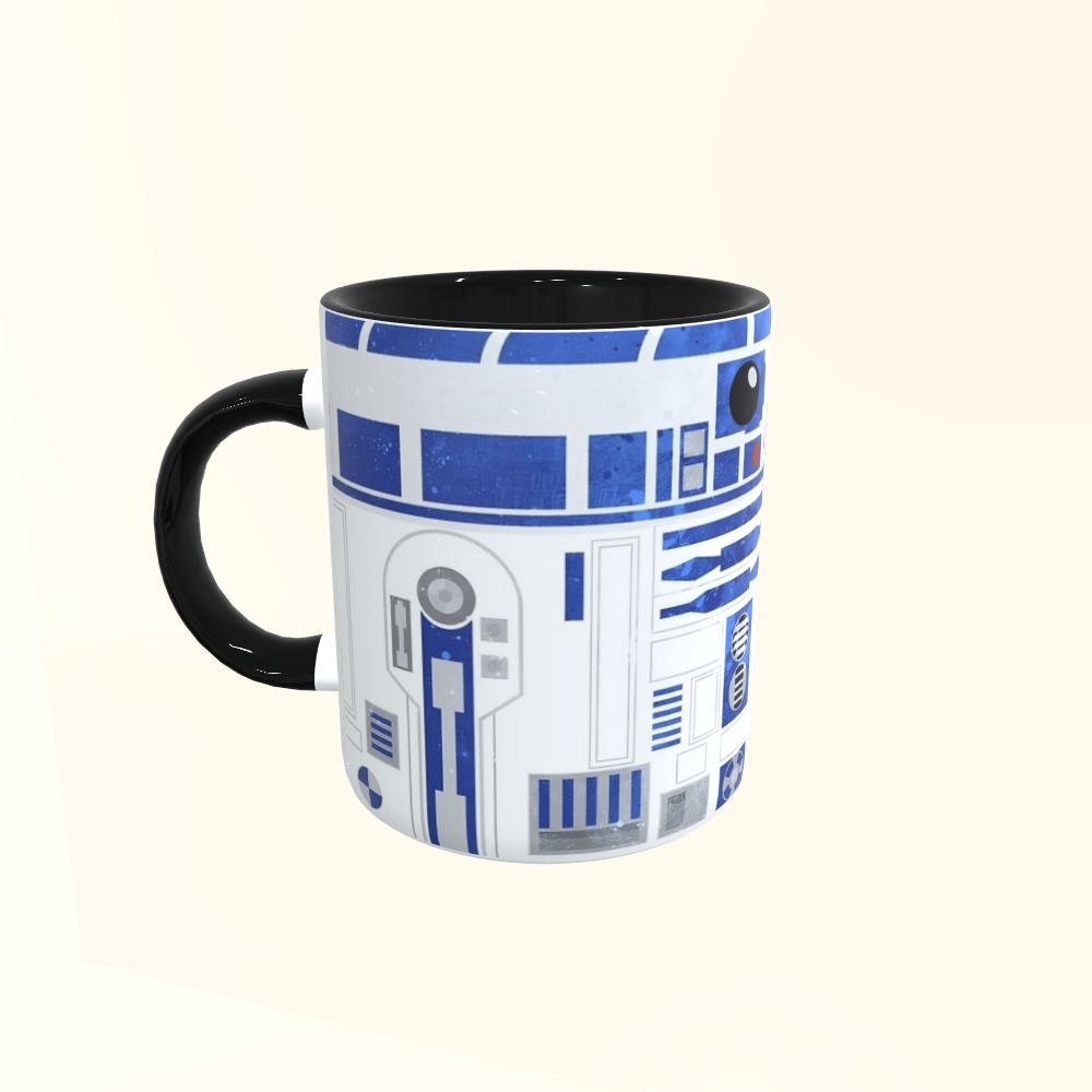 Caneca de Cerâmica Filmes - Star Wars - R2-D2