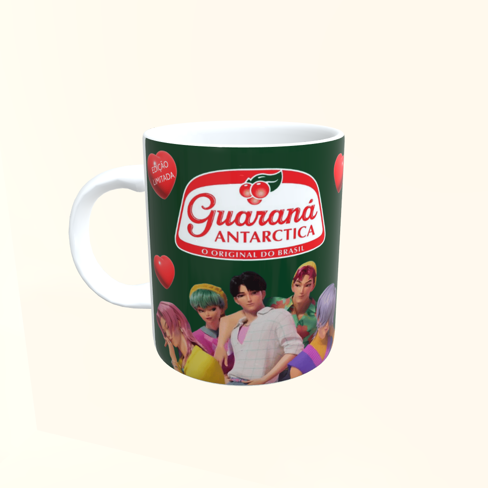 Caneca de Cerâmica Filmes - Saja Boys - Guaraná