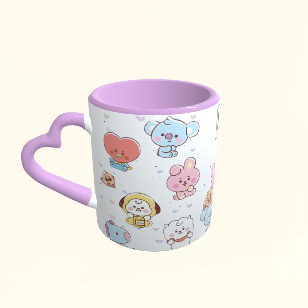 Caneca de Cerâmica BT21
