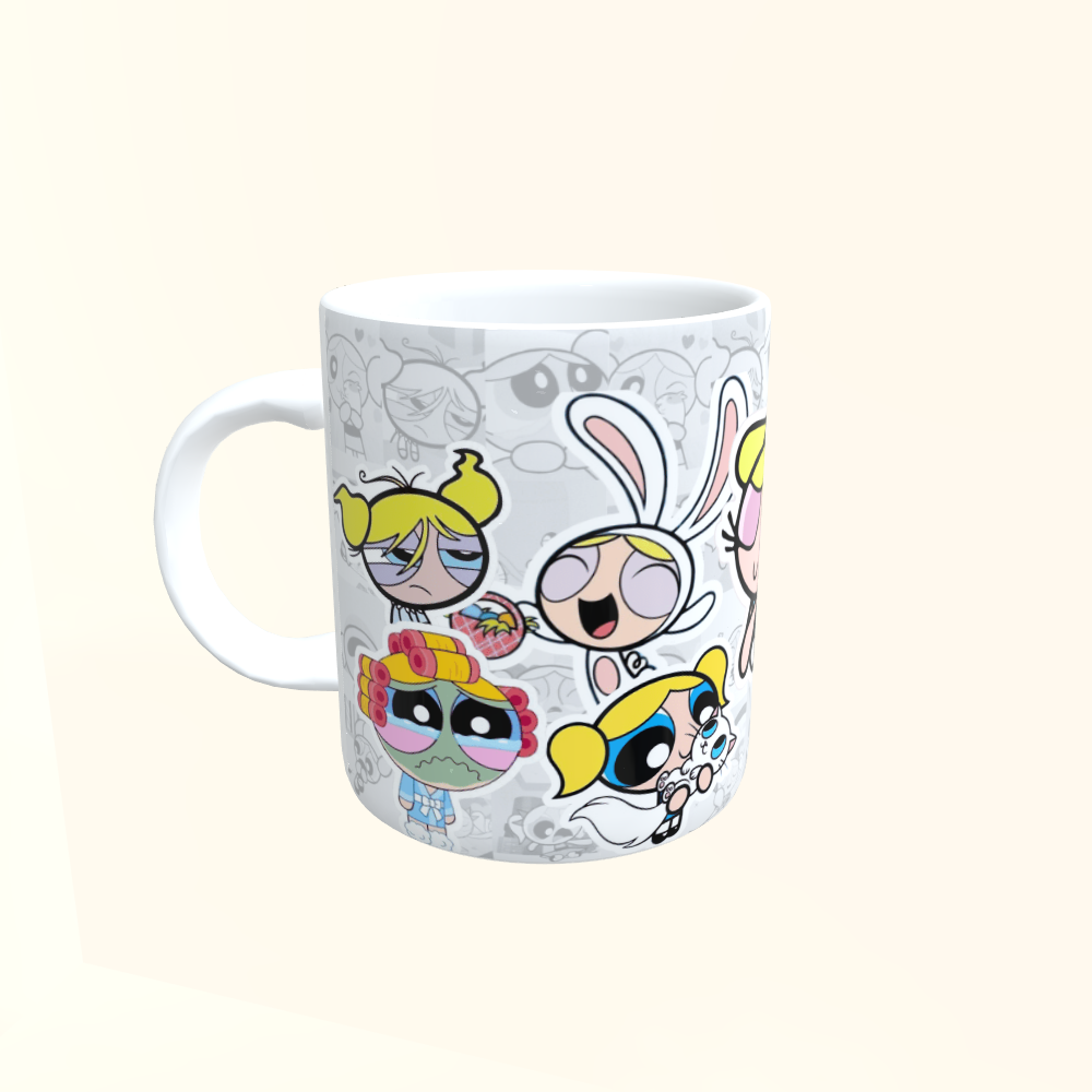 Caneca de Cerâmica Meninas Super Poderosas - Lindinha