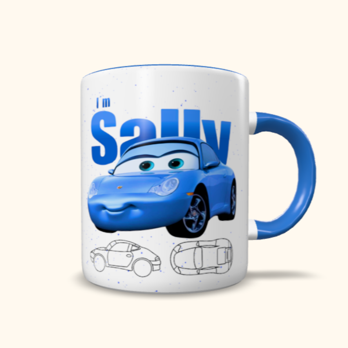 Kit 2 Canecas McQueen & Sally