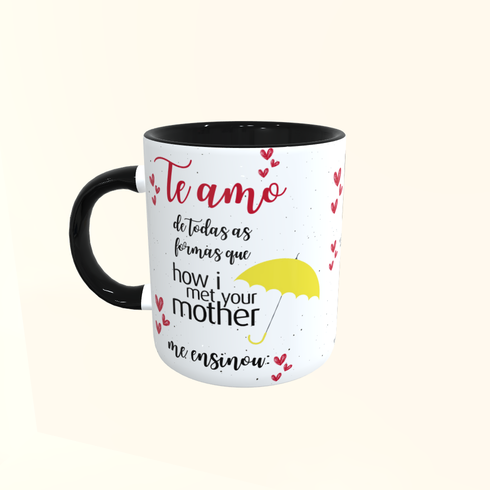 Caneca de Cerâmica Dia dos Namorados - How I Met Your Mother