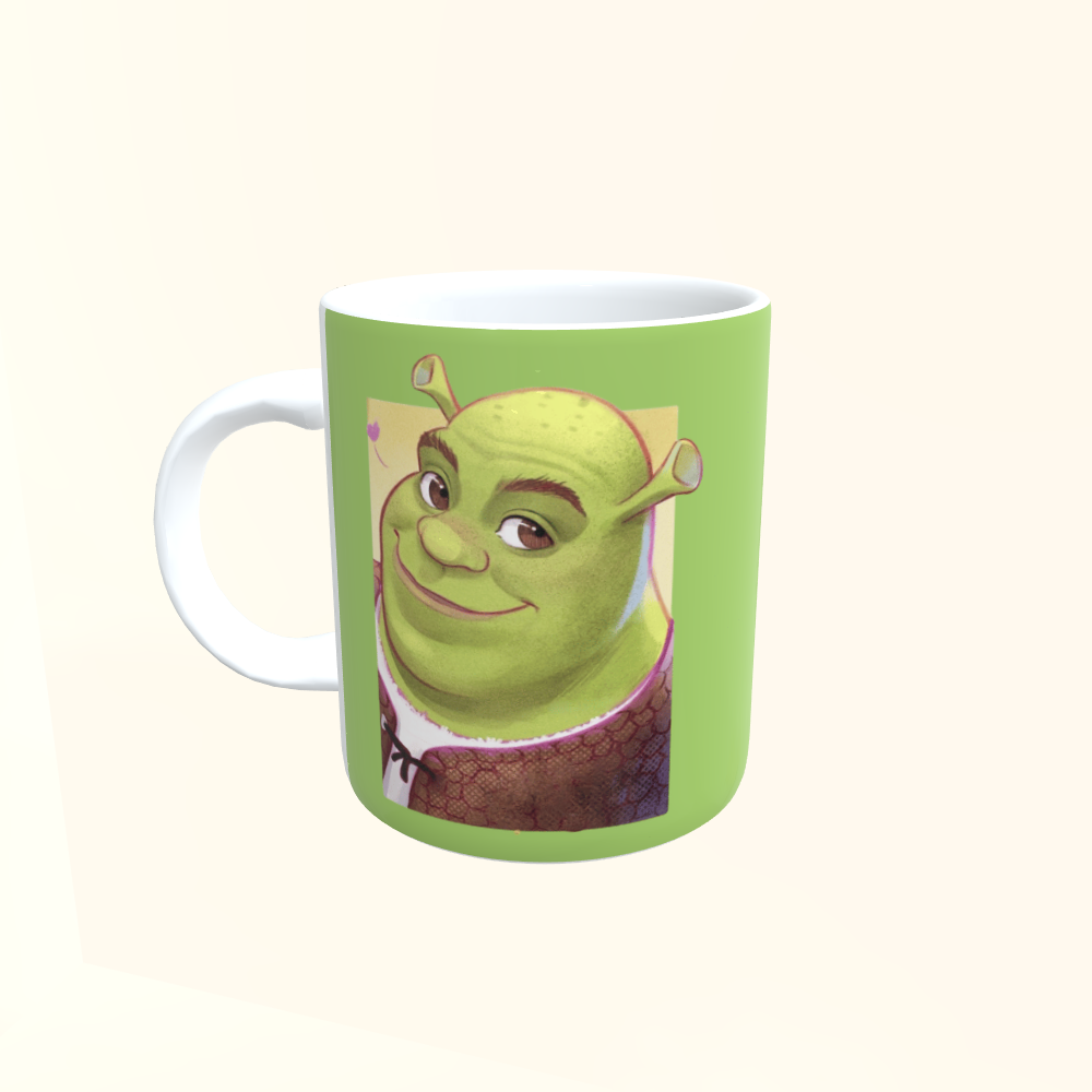 Caneca de Cerâmica Dia dos Namorados - Mr Shrek