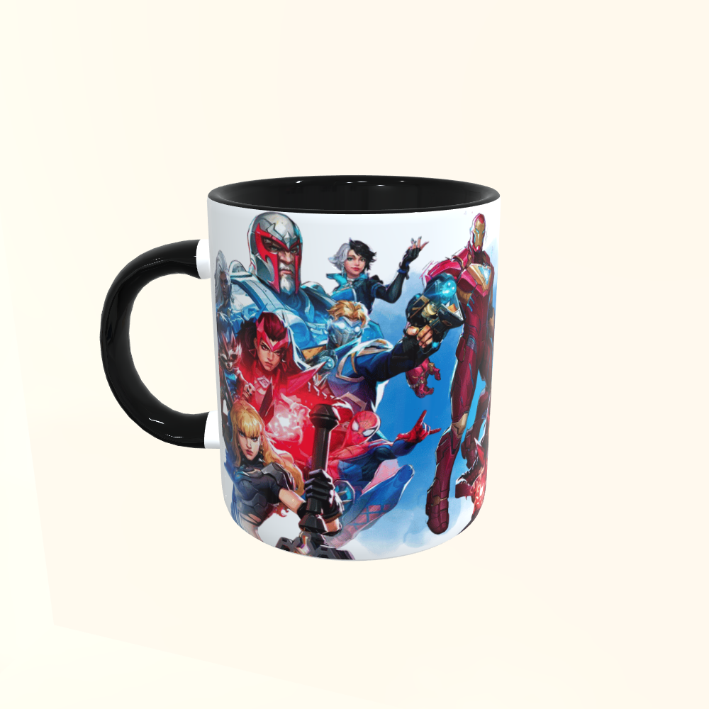 Caneca de Cerâmica Herois - Marvel Rivals - Campeões
