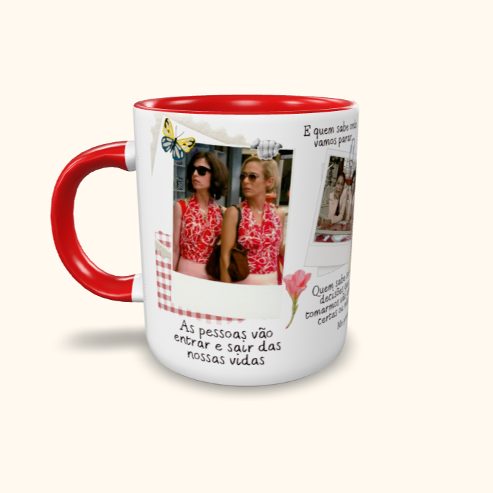 Caneca de Cerâmica Amigas - Fátima e Sueli