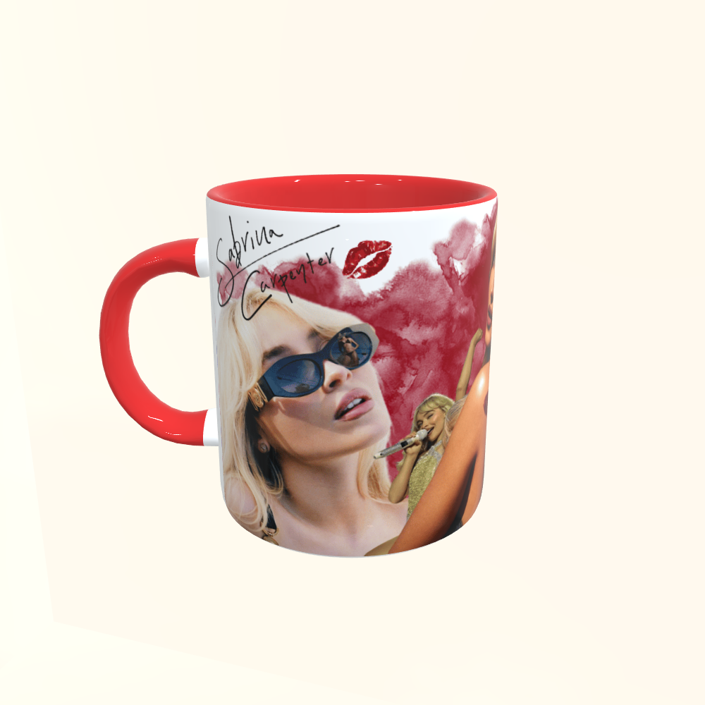 Caneca de Cerâmica Artistas - Sabrina Carpenter