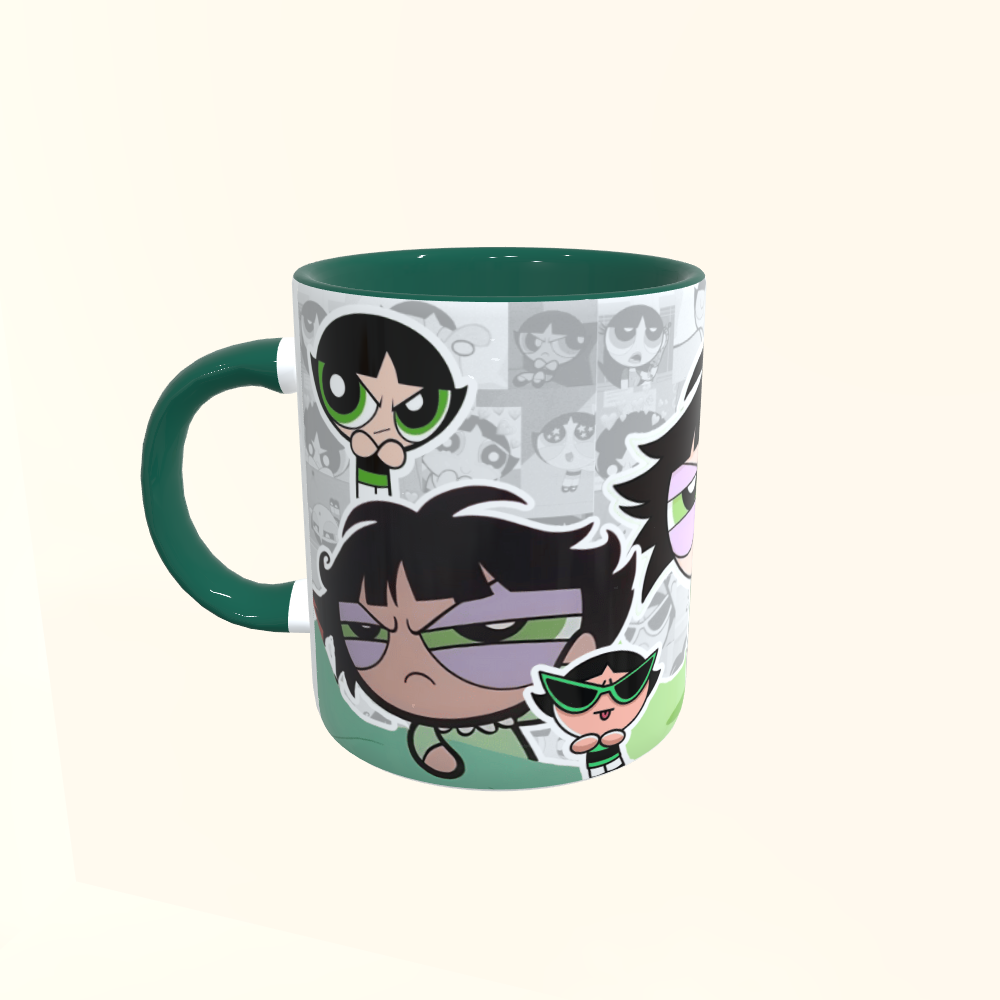 Caneca de Cerâmica Meninas Super Poderosas - Docinho