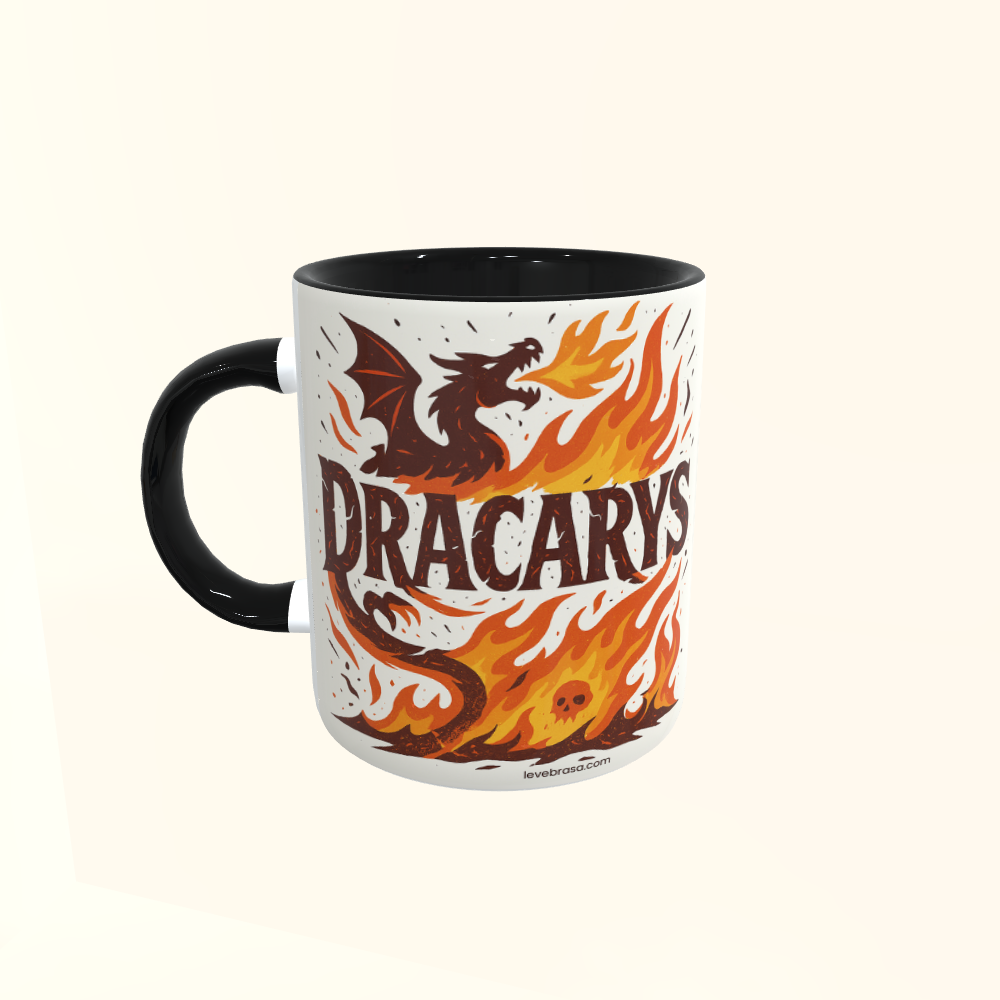 Caneca de Cerâmica Game of Thrones - Dracarys