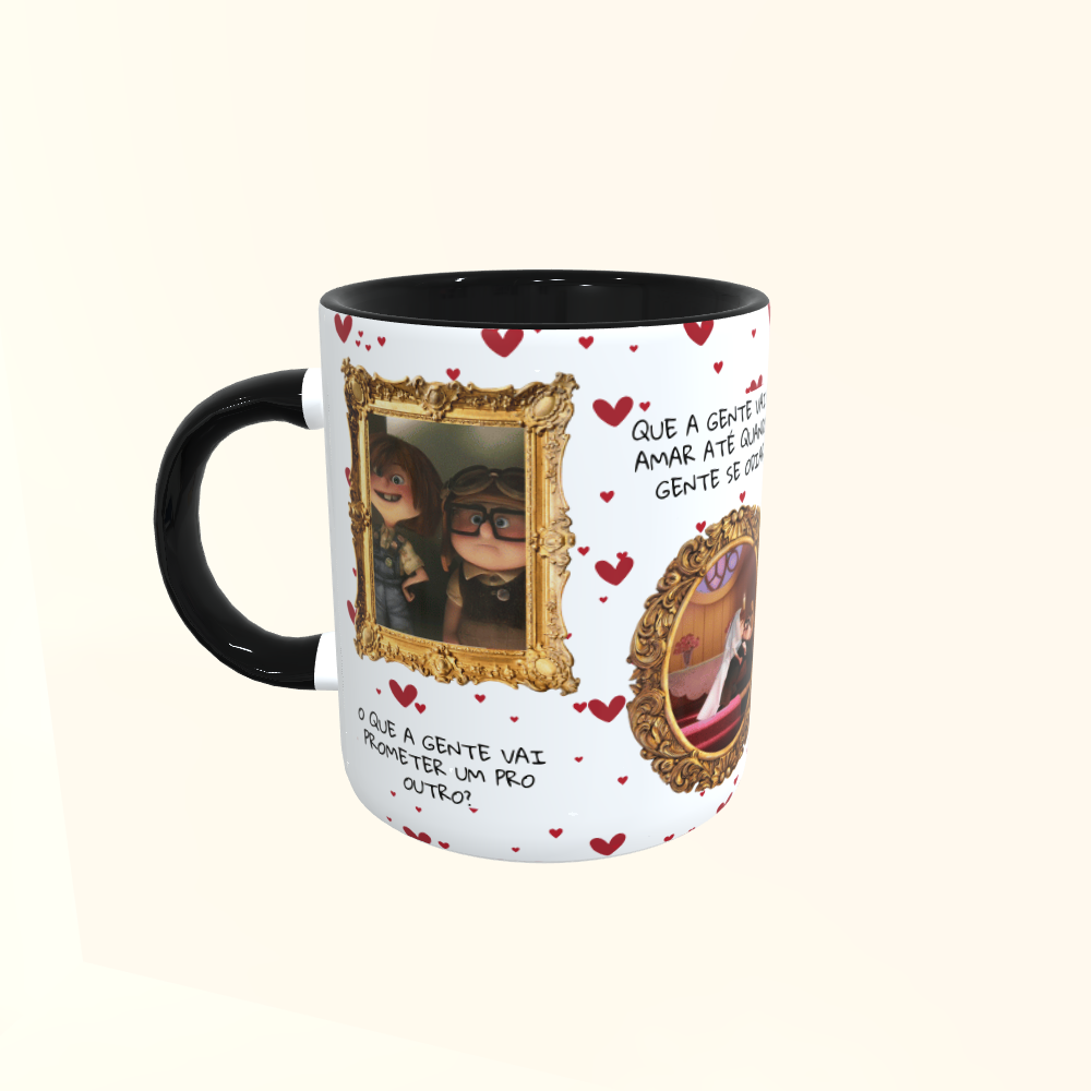 Caneca de Cerâmica Dia dos Namorados - Up Altas Aventuras