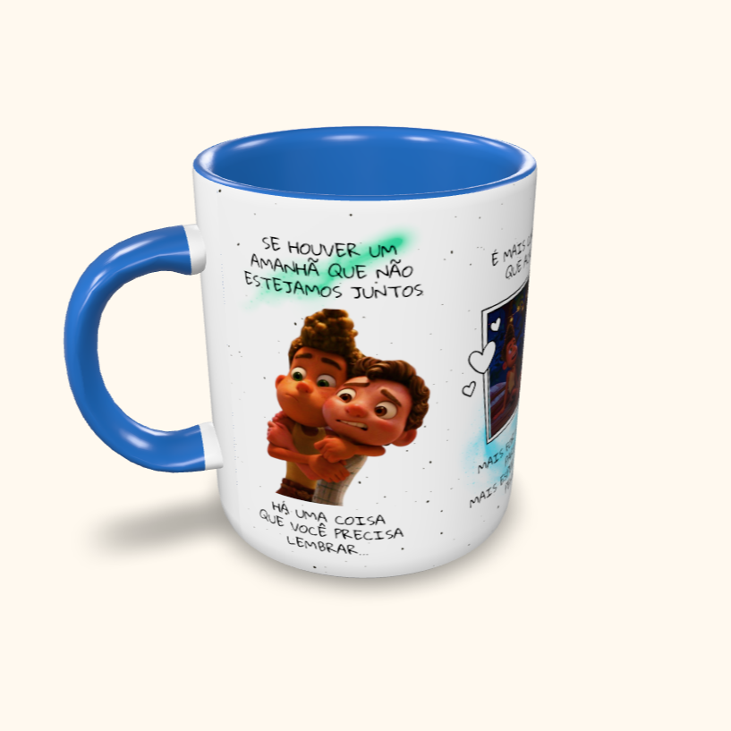 Caneca de Cerâmica Luca e Alberto - Se houver um amanhã