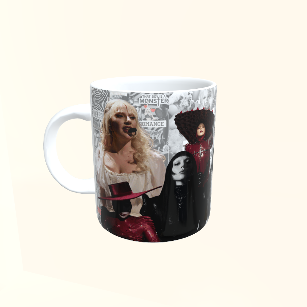 Caneca de Cerâmica Artistas - Lady Gaga