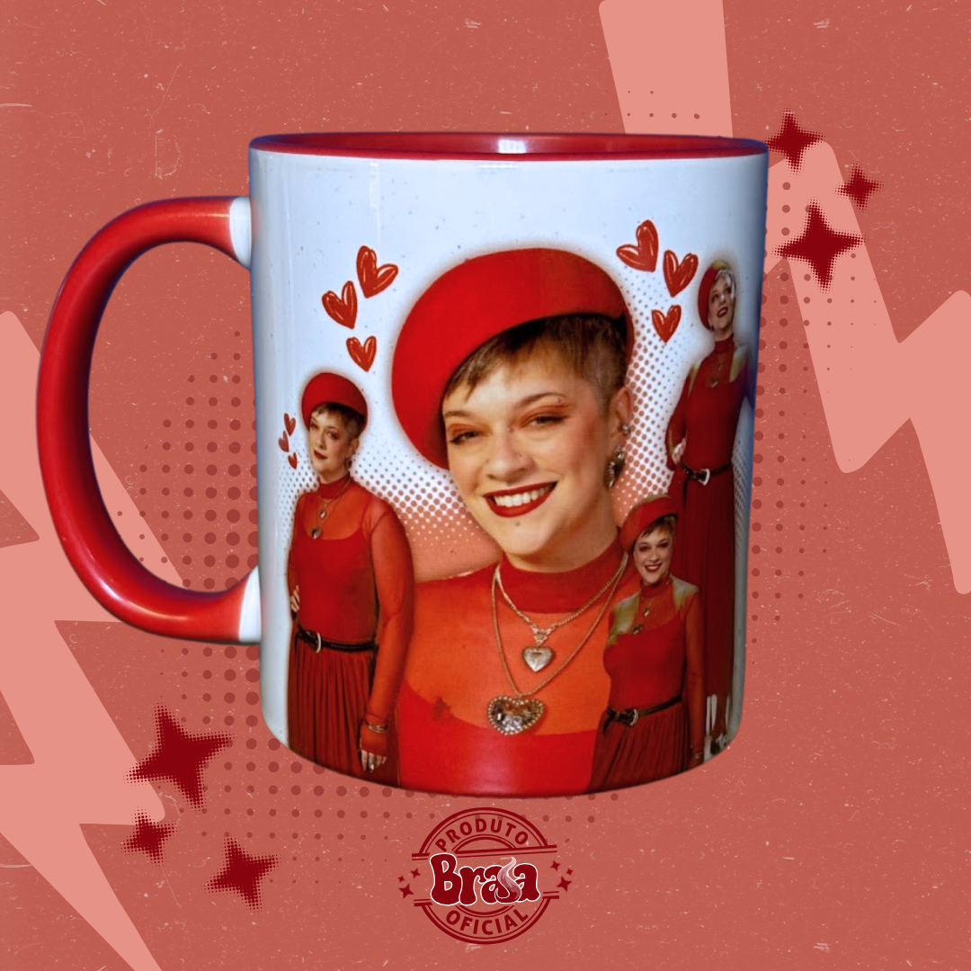 Caneca de Cerâmica Giovanna - Gio Boss Club Vermelho