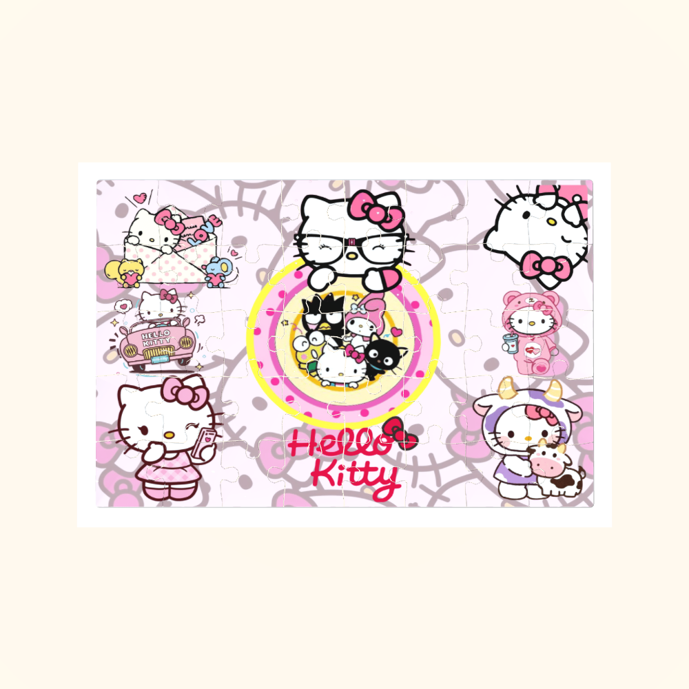 Quebra-Cabeças Hello Kitty