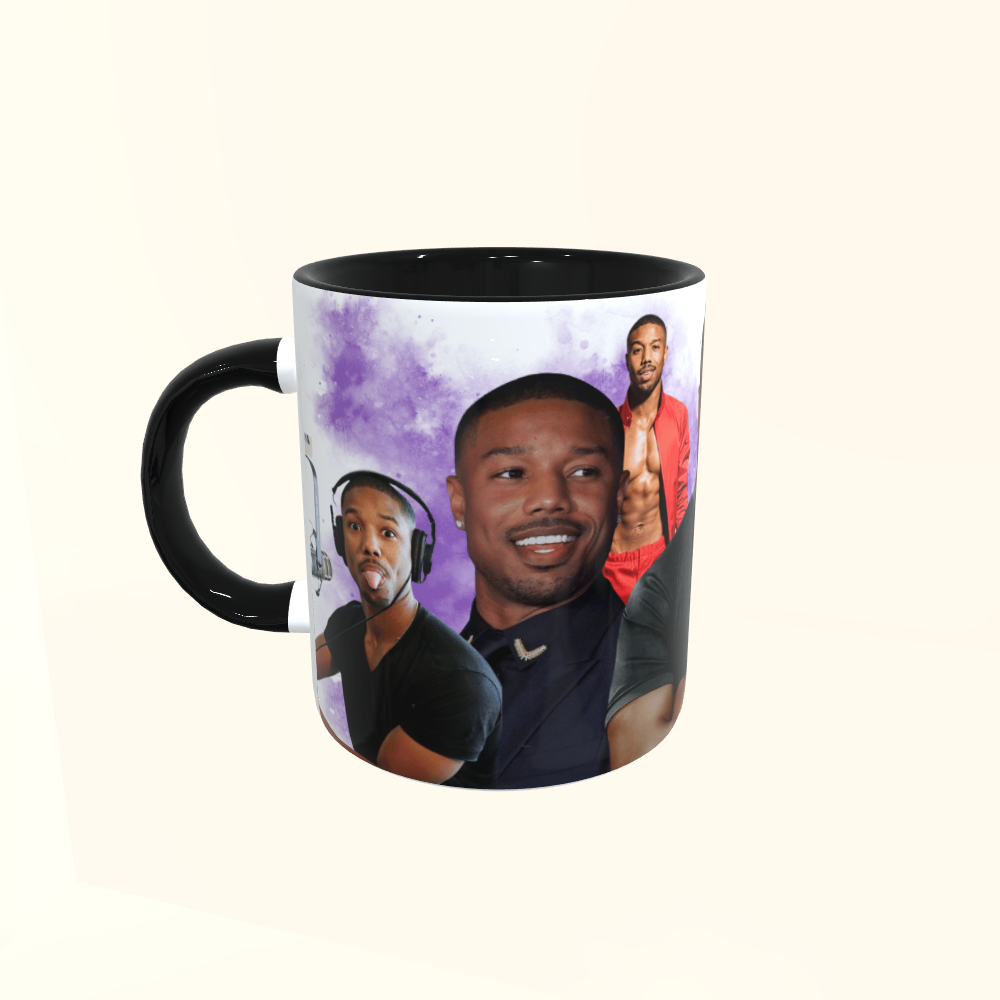 Caneca de Cerâmica Artistas - Michael B. Jordan