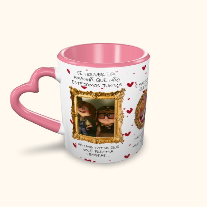 Caneca de Cerâmica Up Altas Aventuras - Se houver um amanhã