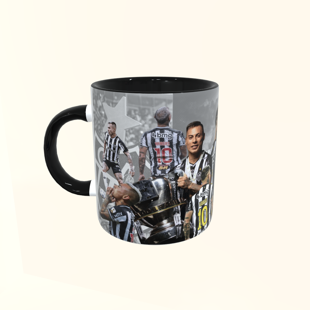 Caneca de Cerâmica Futebol - Atlético Mineiro