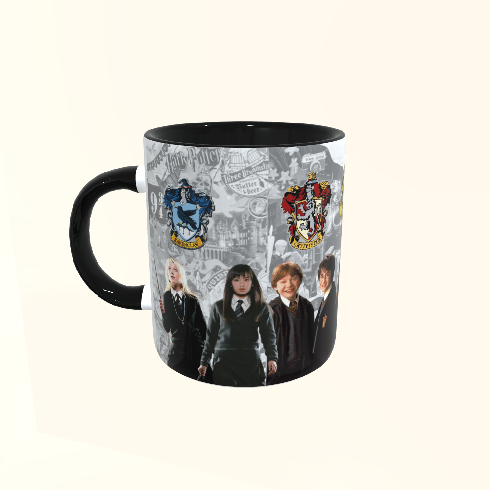 Caneca de Cerâmica Filmes - Harry Potter - Casas